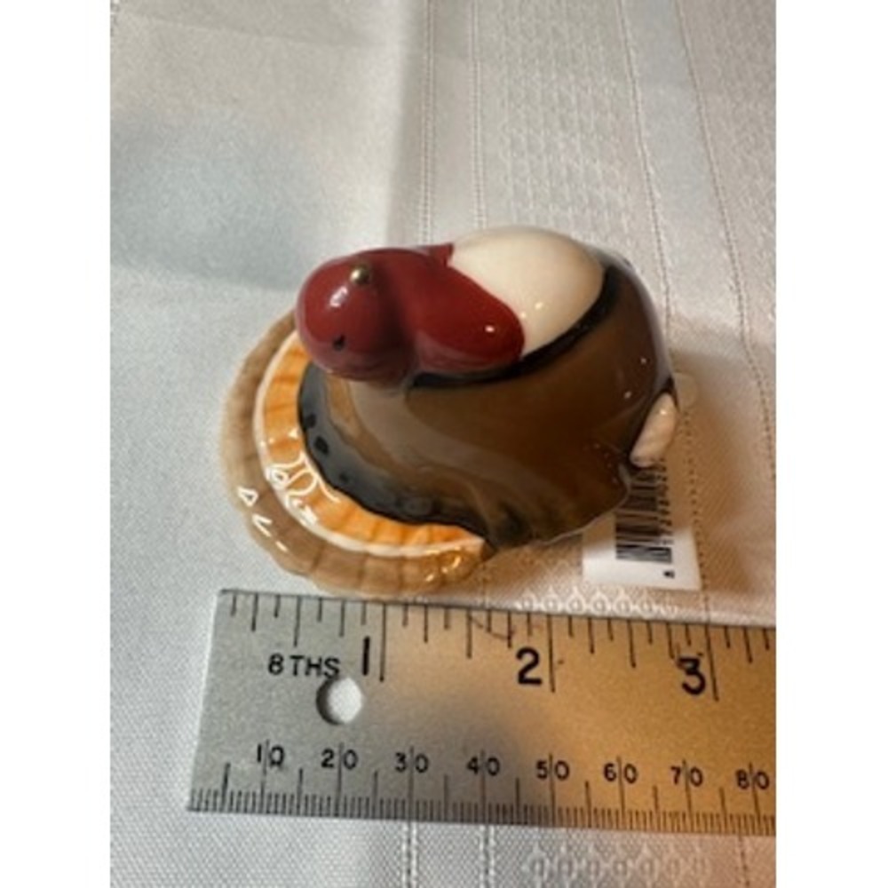 Nora Fleming Turkey Mini A47 Thanksgiving Ceramic Platter Decorative Accessory - Picture 4 of 4